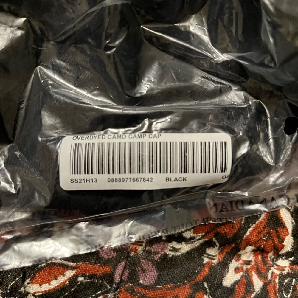 Supreme Overdyed Camo Cap
